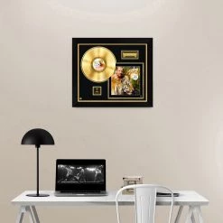 RARE-T Limited Edition Frames Tiger King Joe Exotic I Saw A Tiger Gold LP Limited Signature Edition Studio Licensed Custom Frame