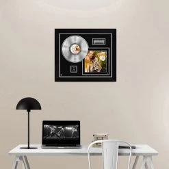 Rare-T Limited Edition Frames Tiger King Joe Exotic I Saw A Tiger Platinum LP Limited Signature Edition Studio Licensed Custom Frame