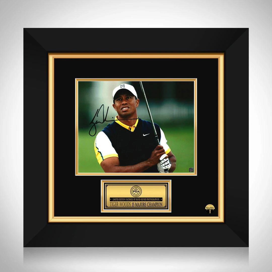 RARE-T Tiger Woods Photo Limited Signature Edition Studio Licensed Custom Frame Sports Memorabilia 1 RARE-T Tiger Woods Photo Limited Signature Edition Studio Licensed Custom Frame Sports Memorabilia
