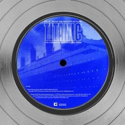 RARE-T Limited Edition Frames Titanic Motion Picture Soundtrack Limited Signature Edition Studio Licensed Platinum LP Custom Frame