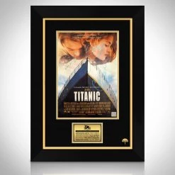 RARE-T Titanic Limited Signature Edition Studio Licensed Mini Poster Custom Frame