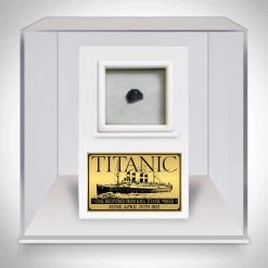 RARE-T Ancient Artifacts Titanic Coal Specimen From 1912 Custom Custom Museum Display