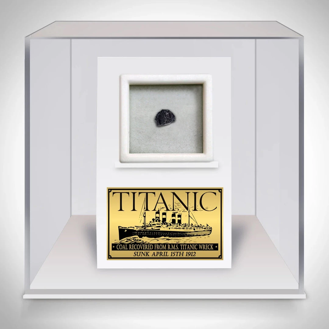 RARE-T Ancient Artifacts Titanic Coal Specimen From 1912 Custom Custom Museum Display 1 RARE-T Ancient Artifacts Titanic Coal Specimen From 1912 Custom Custom Museum Display