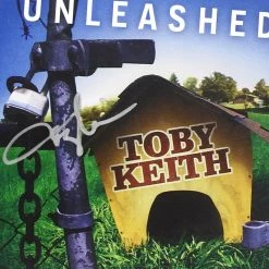 RARE-T Toby Keith - Unleashed LP Cover Limited Signature Edition Studio Licensed Custom Frame