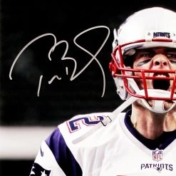 RARE-T Tom Brady New England Patriots Photo Limited Signature Edition Studio Licensed Custom Frame