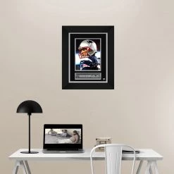 RARE-T Tom Brady New England Patriots Photo Limited Signature Edition Studio Licensed Custom Frame Sports Memorabilia