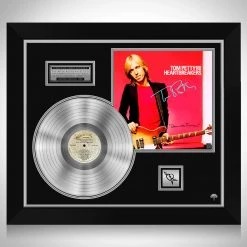 RARE-T Tom Petty & The Heartbreakers Damn The Torpedoes Platinum LP Limited Signature Edition Studio Licensed Custom Frame Limited Edition Frames