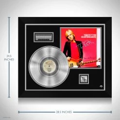 RARE-T Tom Petty & The Heartbreakers Damn The Torpedoes Platinum LP Limited Signature Edition Studio Licensed Custom Frame Limited Edition Frames