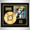 RARE-T Tom Waits - Rain Dogs Gold LP Limited Signature Edition Studio Licensed Custom Frame Limited Edition Frames
