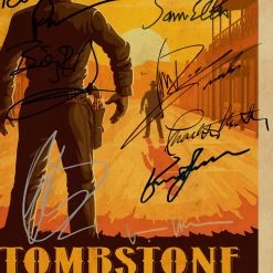 RARE-T Limited Edition Frames Tombstone Script Limited Signature Edition Studio Licensed Custom Frame