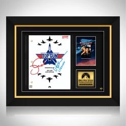 RARE-T Limited Edition Frames Top Gun Movie Script Limited Signature Edition Studio Licensed Custom Frame