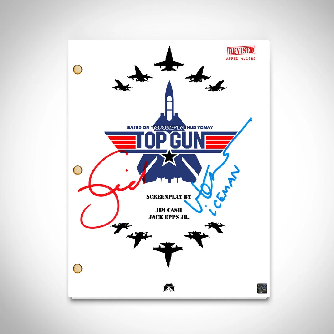 RARE-T Limited Edition Frames Top Gun Movie Script Limited Signature Edition Studio Licensed Custom Frame 2 RARE-T Limited Edition Frames Top Gun Movie Script Limited Signature Edition Studio Licensed Custom Frame