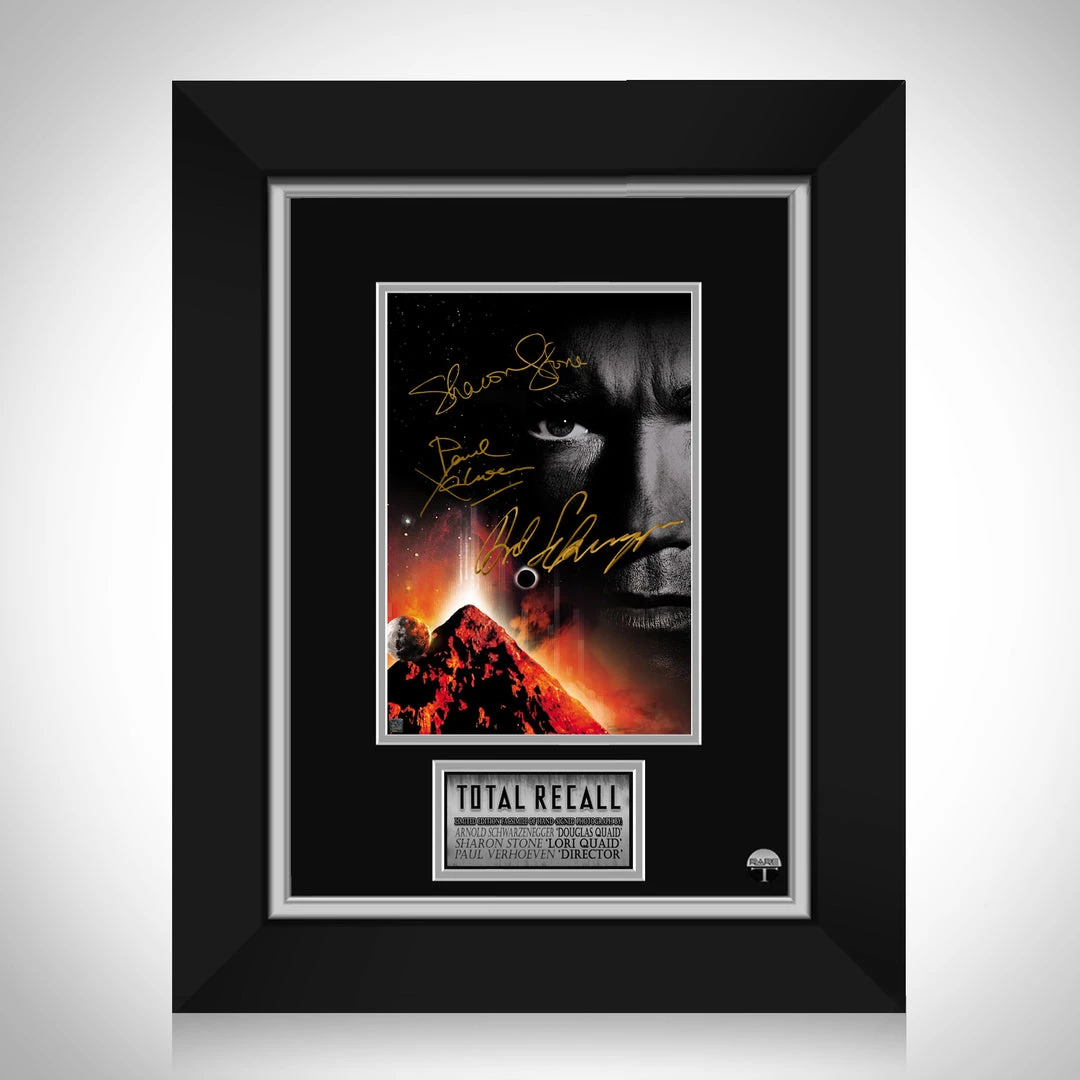 RARE-T Limited Edition Frames Total Recall Limited Signature Edition Studio Licensed Photo Custom Frame 1 RARE-T Limited Edition Frames Total Recall Limited Signature Edition Studio Licensed Photo Custom Frame