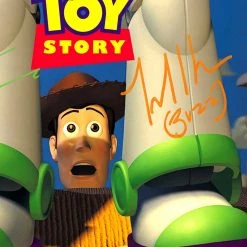 RARE-T Toy Story Motion Picture Soundtrack Limited Signature Edition Studio Licensed LP Cover Custom Frame Limited Edition Frames