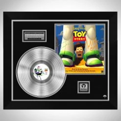 RARE-T Limited Edition Frames Toy Story Motion Picture Soundtrack Limited Signature Edition Studio Licensed Platinum LP Custom Frame