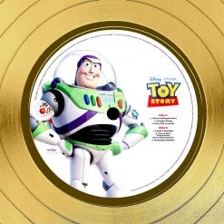 RARE-T Toy Story Motion Picture Soundtrack Gold LP Limited Signature Edition Custom Frame 19 RARE-T Toy Story Motion Picture Soundtrack Gold LP Limited Signature Edition Custom Frame
