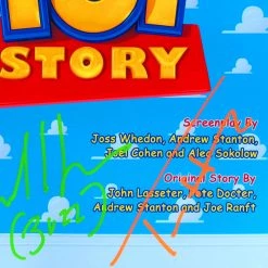 RARE-T Limited Edition Frames Toy Story Movie Script Limited Signature Edition Studio Licensed Custom Frame