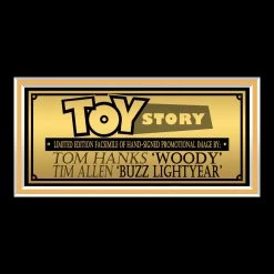 RARE-T Toy Story Woody & Buzz Limited Signature Edition Studio Licensed Photo Custom Frame