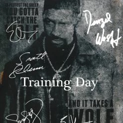 RARE-T Training Day Movie Script Limited Signature Edition Studio Licensed Custom Frame Limited Edition Frames 16 RARE-T Training Day Movie Script Limited Signature Edition Studio Licensed Custom Frame Limited Edition Frames