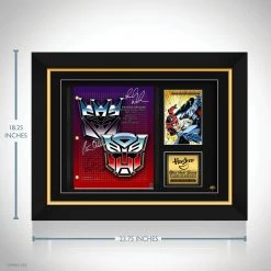 RARE-T Transformers Animated Script Limited Signature Edition Studio Licensed Custom Frame Limited Edition Frames 18 RARE-T Transformers Animated Script Limited Signature Edition Studio Licensed Custom Frame Limited Edition Frames