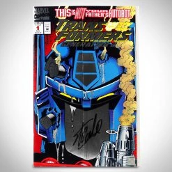 APW Signed Memorabilia Transformers Generation 2 Vol. 1 #1 Nov. (1993) Hand-Signed Comic Book By Stan Lee Custom Frame 11 APW Signed Memorabilia Transformers Generation 2 Vol. 1 #1 Nov. (1993) Hand-Signed Comic Book By Stan Lee Custom Frame