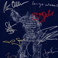 RARE-T Limited Edition Frames Transformers 2007 Script Limited Signature Edition Studio Licensed Custom Frame