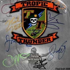 RARE-T Tropic Thunder Script Limited Signature Edition Studio Licensed Custom Limited Edition Frames 14 RARE-T Tropic Thunder Script Limited Signature Edition Studio Licensed Custom Limited Edition Frames