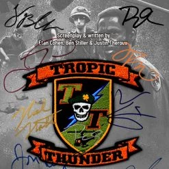 RARE-T Tropic Thunder Script Limited Signature Edition Studio Licensed Custom Limited Edition Frames 15 RARE-T Tropic Thunder Script Limited Signature Edition Studio Licensed Custom Limited Edition Frames