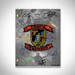 RARE-T Tropic Thunder Script Limited Signature Edition Studio Licensed Custom Limited Edition Frames