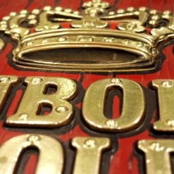 RARE-T Tuborg Gold Beer Original Vintage Embossed Bar Advertisement Ready To Ship! 48 Hour Shipping!