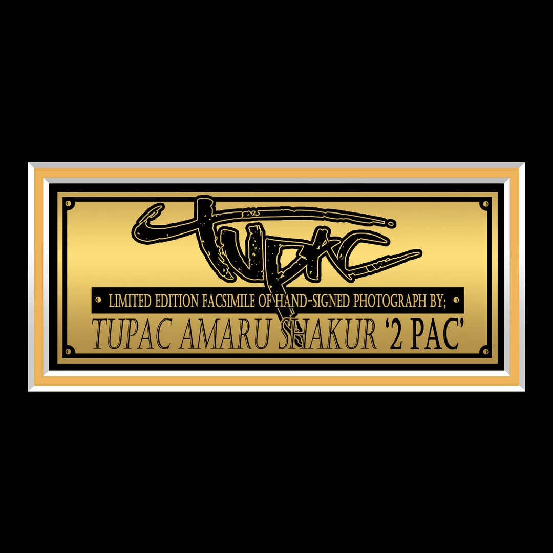 RARE-T 2PAC Tupac Shakur Bare Chest Photo Limited Signature Edition Studio Licensed Custom Frame 4 RARE-T 2PAC Tupac Shakur Bare Chest Photo Limited Signature Edition Studio Licensed Custom Frame