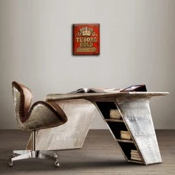 RARE-T Tuborg Gold Beer Original Vintage Embossed Bar Advertisement Ready To Ship! 48 Hour Shipping!