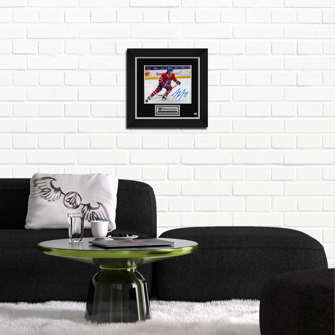 RARE-T Sports Memorabilia Montreal Canadiens Tyler Toffoli Limited Signature Edition Studio Licensed Photo Custom Frame 3 RARE-T Sports Memorabilia Montreal Canadiens Tyler Toffoli Limited Signature Edition Studio Licensed Photo Custom Frame