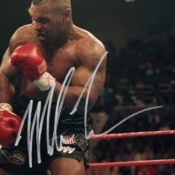 RARE-T Sports Memorabilia Evander Holyfield Vs Mike Tyson Photo Limited Signature Edition Studio Licensed Custom Frame 11 RARE-T Sports Memorabilia Evander Holyfield Vs Mike Tyson Photo Limited Signature Edition Studio Licensed Custom Frame