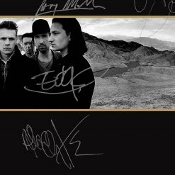 RARE-T U2 The Joshua Tree Platinum LP Limited Signature Edition Studio Licensed Custom Frame 15 RARE-T U2 The Joshua Tree Platinum LP Limited Signature Edition Studio Licensed Custom Frame
