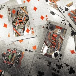 RARE-T Platinum Plated Playing Cards 100 Usd Pattern