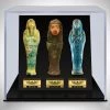 Best Of Egypt Ancient Artifacts Ushabti Tomb Statues - Ancient Egyptian Trio Of Rare Ushabti Tomb Statues Custom Museum Display