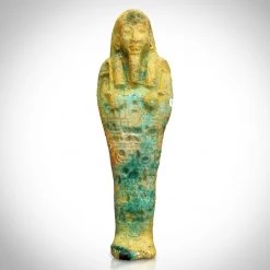 Best Of Egypt Ancient Artifacts Ushabti Tomb Statue- Faience Glazed Ushabti Tomb Statue Dating From 664-332 BC Custom Museum Display