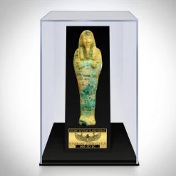 Best Of Egypt Ancient Artifacts Ushabti Tomb Statue- Faience Glazed Ushabti Tomb Statue Dating From 664-332 BC Custom Museum Display