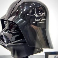 APW Star Wars Darth Vader Scale Helmet - Hand-Signed By David Prowse Rare-T Exclusive Museum Display