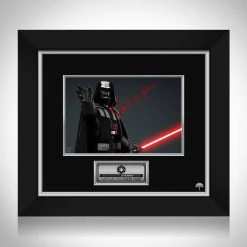 RARE-T Star Wars - Darth Vader Limited Signature Edition Licensed Movie Photo Custom Frame Limited Edition Frames