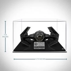 RARE-T Star Wars - 1978 Gen 1 Darth Vader'S Tie Fighter Custom Museum Display