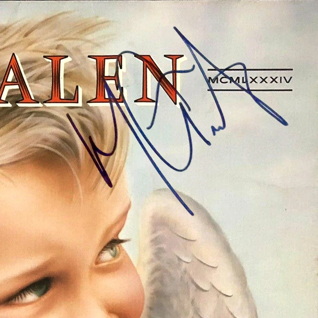 RARE-T Van Halen 1984 Limited Signature Edition Studio Licensed LP Cover Custom Frame 3 RARE-T Van Halen 1984 Limited Signature Edition Studio Licensed LP Cover Custom Frame