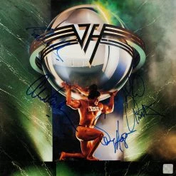 RARE-T Van Halen 5150 Gold LP Limited Signature Edition Studio Licensed Custom Frame Limited Edition Frames