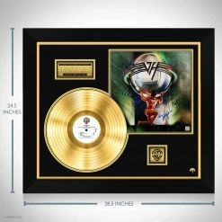 RARE-T Van Halen 5150 Gold LP Limited Signature Edition Studio Licensed Custom Frame Limited Edition Frames