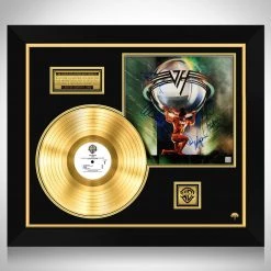 RARE-T Van Halen 5150 Gold LP Limited Signature Edition Studio Licensed Custom Frame Limited Edition Frames
