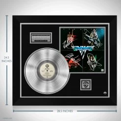 RARE-T Van Halen Van Halen Platinum LP Limited Signature Edition Studio Licensed Custom Frame Limited Edition Frames