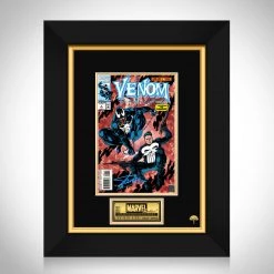 RARE-T Venom Funeral Pyre #1 Stan Lee Limited Signature Edition Comic Book Cover Art Custom Frame