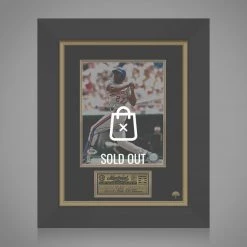 APW Signed Memorabilia Vladimir Guerrero- MTL. Expos Psa/Dna Certified Hand-Signed Photo By Vladimir Guerrero Custom Frame