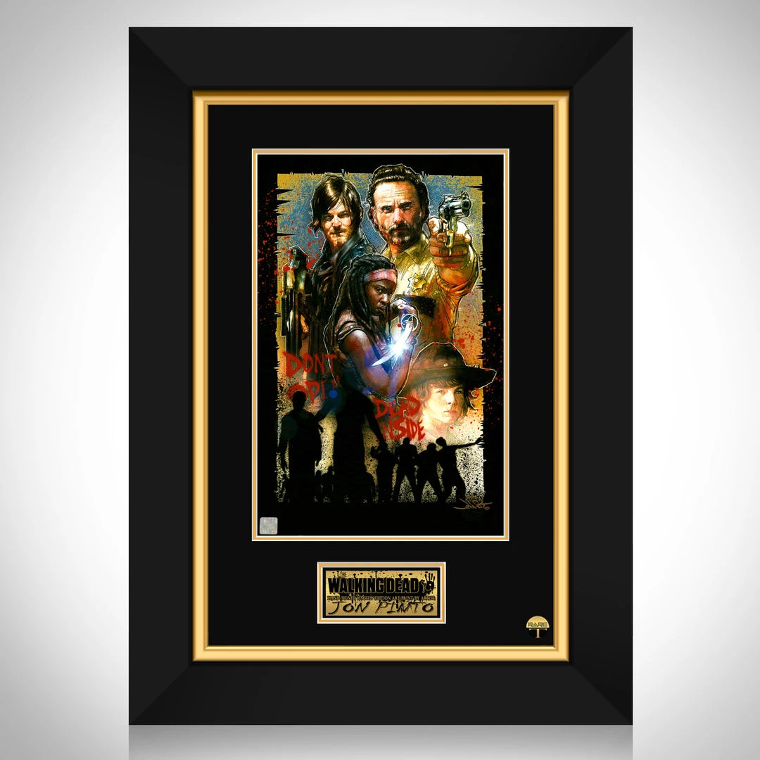 VAULT COLLECTIBLES Signed Memorabilia The Walking Dead Hand-Signed Original Artwork By Artist Jon Pinto Custom Frame 1 VAULT COLLECTIBLES Signed Memorabilia The Walking Dead Hand-Signed Original Artwork By Artist Jon Pinto Custom Frame